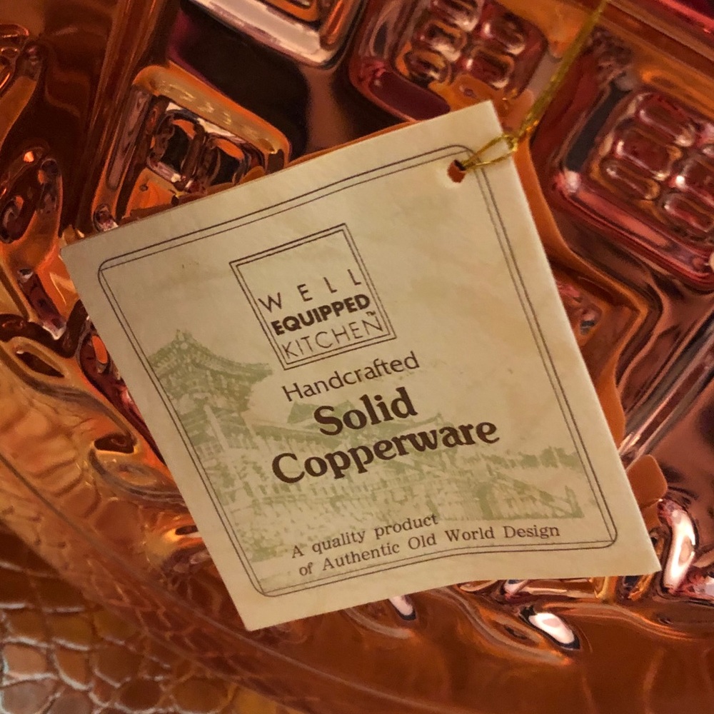 Lot of copper decor for kitchen - Picture 10 of 12